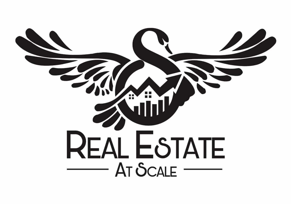 Real Estate At Scale Logo Black