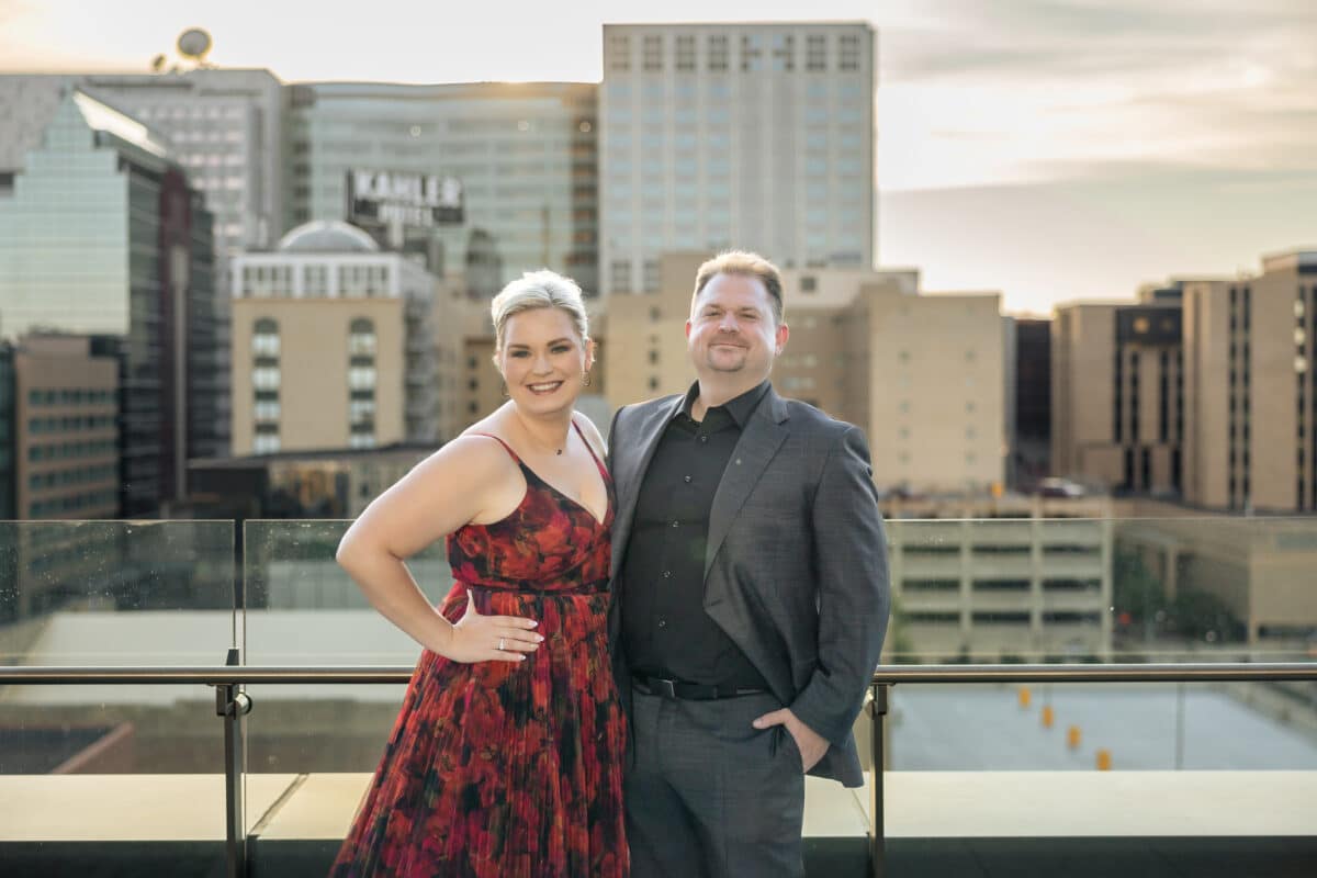 Nick and Elaine during RERL2025